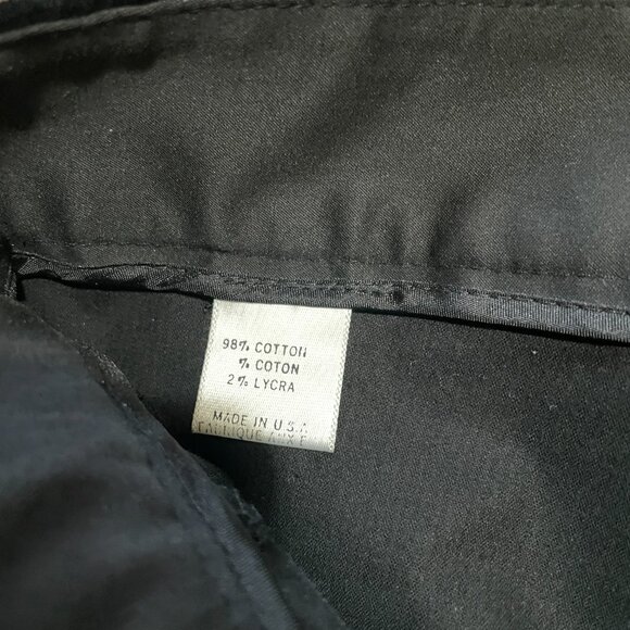 Theory Black Velvet and Beaded Flare Bottom pants size 8 - Picture 4 of 10